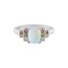 Anello in argento con Opale di Welo