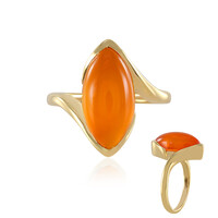 Anello in argento con Corniola