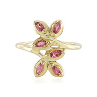Anello in argento con Tormalina Rosa