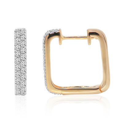 Orecchini in oro con Diamante SI1 (G) (Annette)