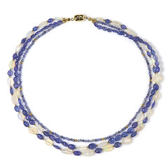 Collana in argento con Tanzanite (Adela Silber)