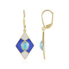 Orecchini in argento con Turchese Sleeping Beauty