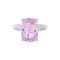 Anello in argento con Kunzite