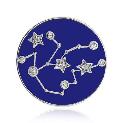 Ciondolo in argento con Zircone (MONOSONO COLLECTION)
