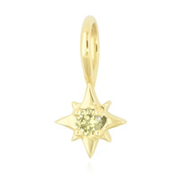 Ciondolo in oro con Diamante Giallo SI2