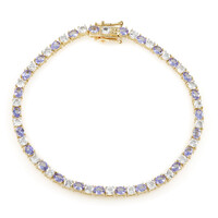 Bracciale in argento con Tanzanite