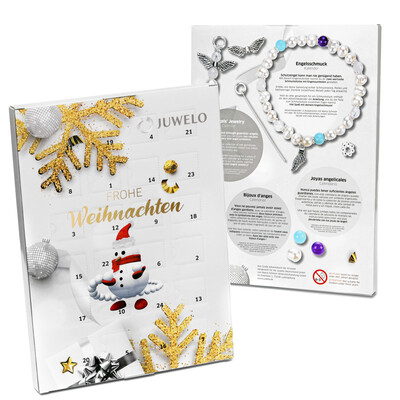 Calendario dell'Avvento con bracciale componibile