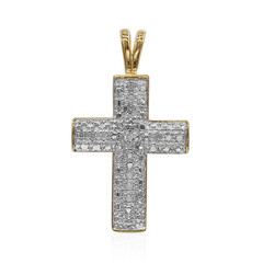 Ciondolo in argento con Diamante PK (I)
