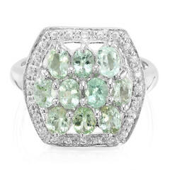 Anello in argento con Tormalina Paraíba