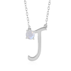 Collana in argento con Pietra di Luna Arcobaleno
