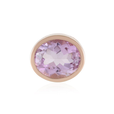 Ciondolo in argento con Ametista Rose de France (MONOSONO COLLECTION)