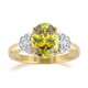 Anello in oro con Sfalerite Bulgara