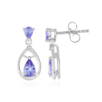 Orecchini in argento con Tanzanite