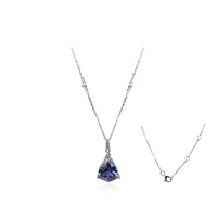 Collana in oro con Tanzanite AAA (CIRARI)