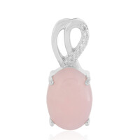 Ciondolo in argento con Opale Rosa