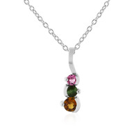 Collana in argento con Tormalina Gialla Brasiliana