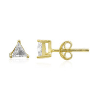 Orecchini in argento con Topazio Bianco