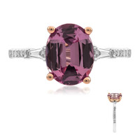 Anello in oro con Granato Malaya (CIRARI)