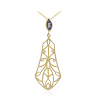 Collana in argento con Iolite