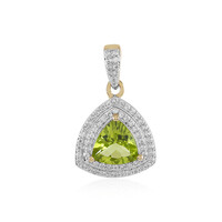 Ciondolo in oro con Peridoto