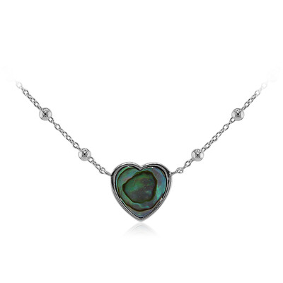 Collana in argento con Conchiglia Abalone