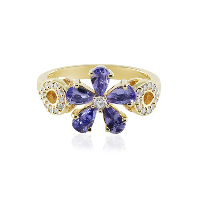 Anello in argento con Tanzanite