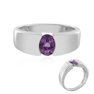 Anello in argento con Quarzo Azur