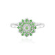 Anello in argento con Tsavorite della Tanzania