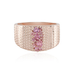 Anello in argento con Tormalina Rosa Nigeriana (SAELOCANA)