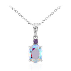 Collana in argento con Quarzo Moonlight