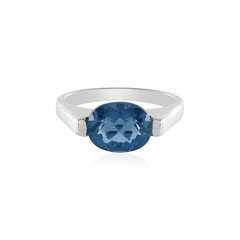 Anello in argento con Fluorite Cangiante