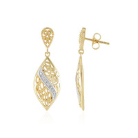 Orecchini in argento con Diamante I3 (J)