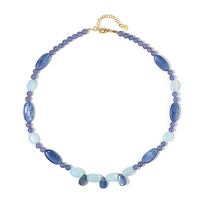 Collana in argento con Cianite