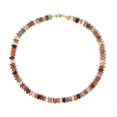 Collana in argento con Pietra di Luna (Riya)