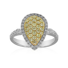 Anello in oro con Diamante Giallo SI2 (CIRARI)