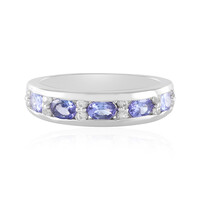 Anello in argento con Tanzanite