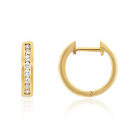 Orecchini in oro con Diamante Flawless (F) (LUCENT DIAMONDS)