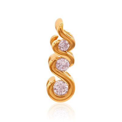 Ciondolo in oro con Diamante Rosa d'Argyle I3 (Mark Tremonti)
