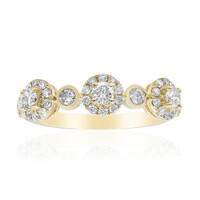 Anello in oro con Diamante I1 (H) (CIRARI)