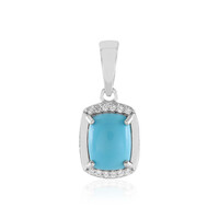 Ciondolo in argento con Turchese Sleeping Beauty