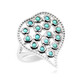 Anello in argento con Turchese Campitos (Anne Bever)