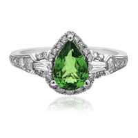 Anello in oro con Tsavorite AAA (CIRARI)