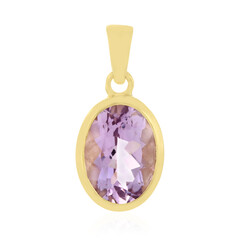 Ciondolo in argento con Ametista Rose de France