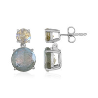 Orecchini in argento con Labradorite