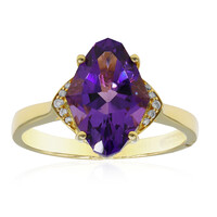 Anello in oro con Ametista