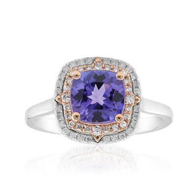 Anello in oro con Tanzanite AAA (CIRARI)