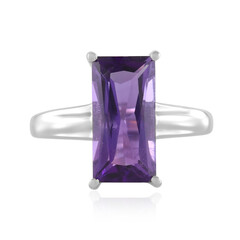 Anello in argento con Ametista Zambiana