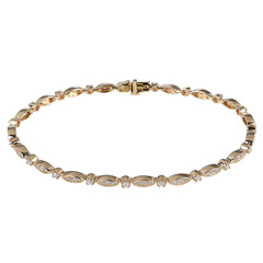 Bracciale in oro con Diamante SI2 (G)