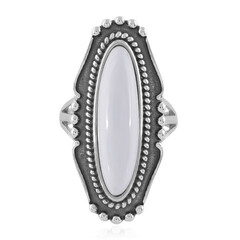 Anello in argento con Magnesite Pristine