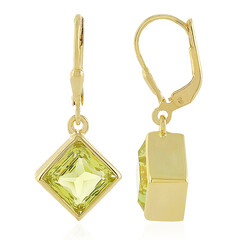 Orecchini in argento con Quarzo Limone